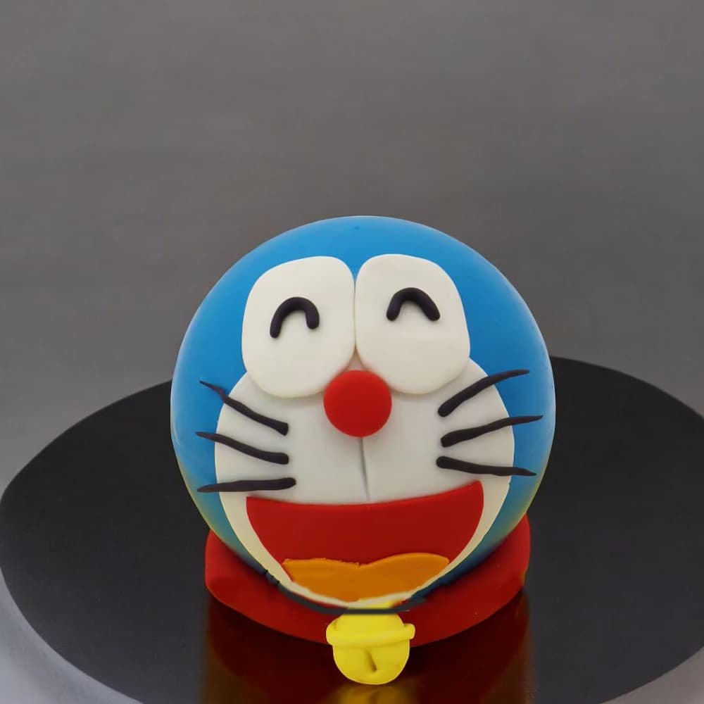 Doraemon Pinata Blackforest Cake
