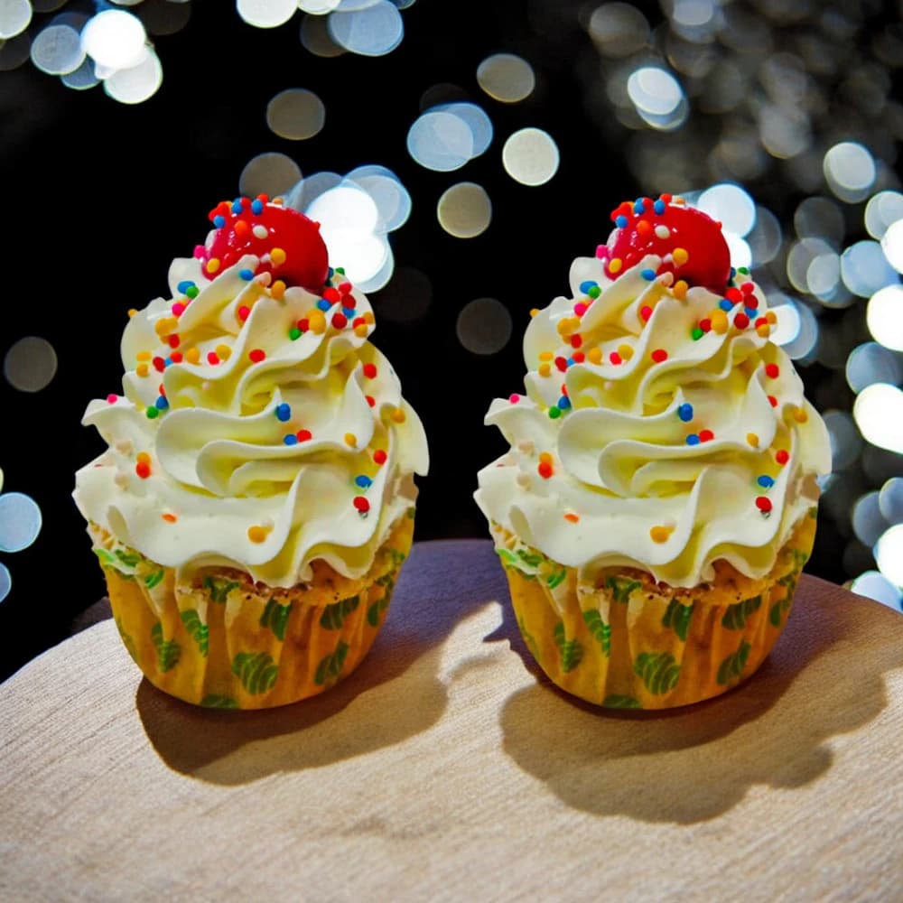 Butterscotch cupcake view 2