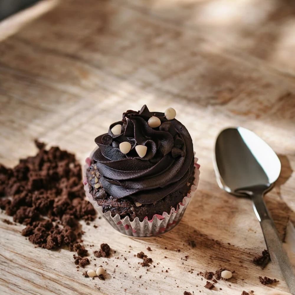 Set Of 4 Truffle Cupcakes