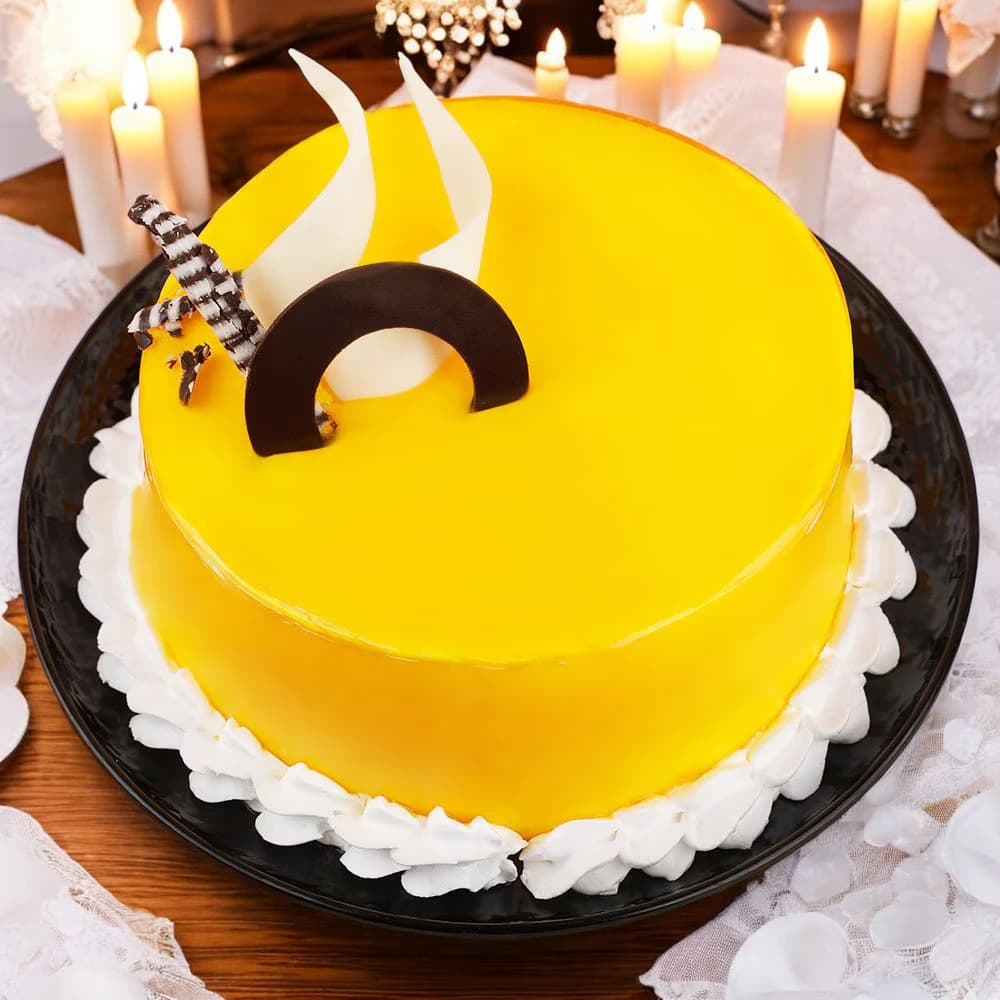 Mango Maharaja Cake view 1