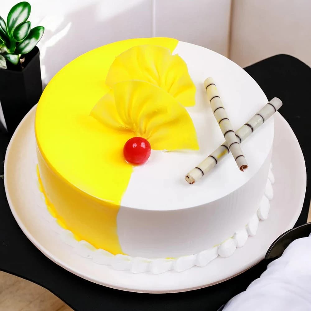 Exotic Blissful Mango Cake view 2