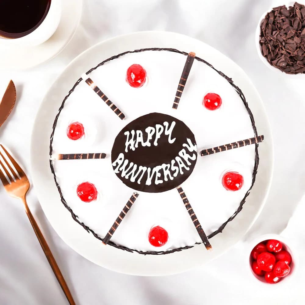 Wishful Anniversary Black Forest Cake view 2