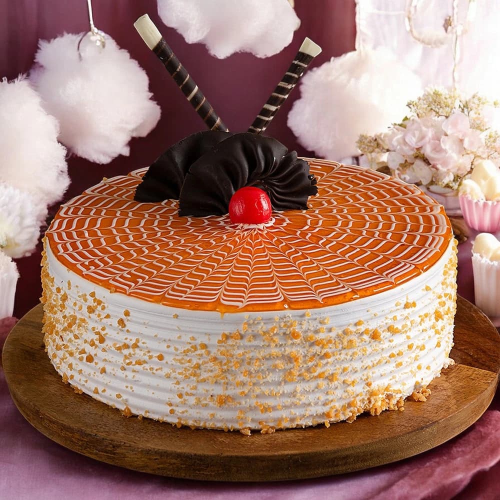 Butterscotch Flavorsome Cake view 1