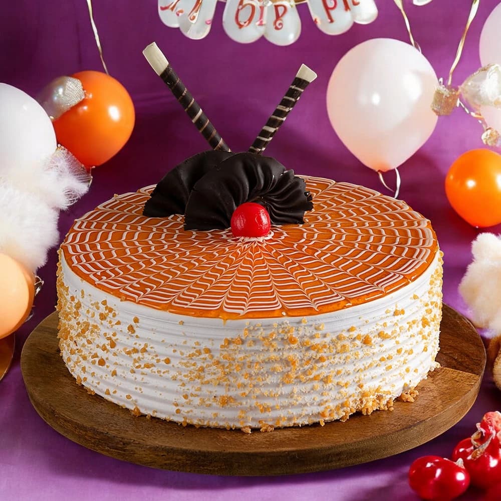 Butterscotch Flavorsome Cake view 2
