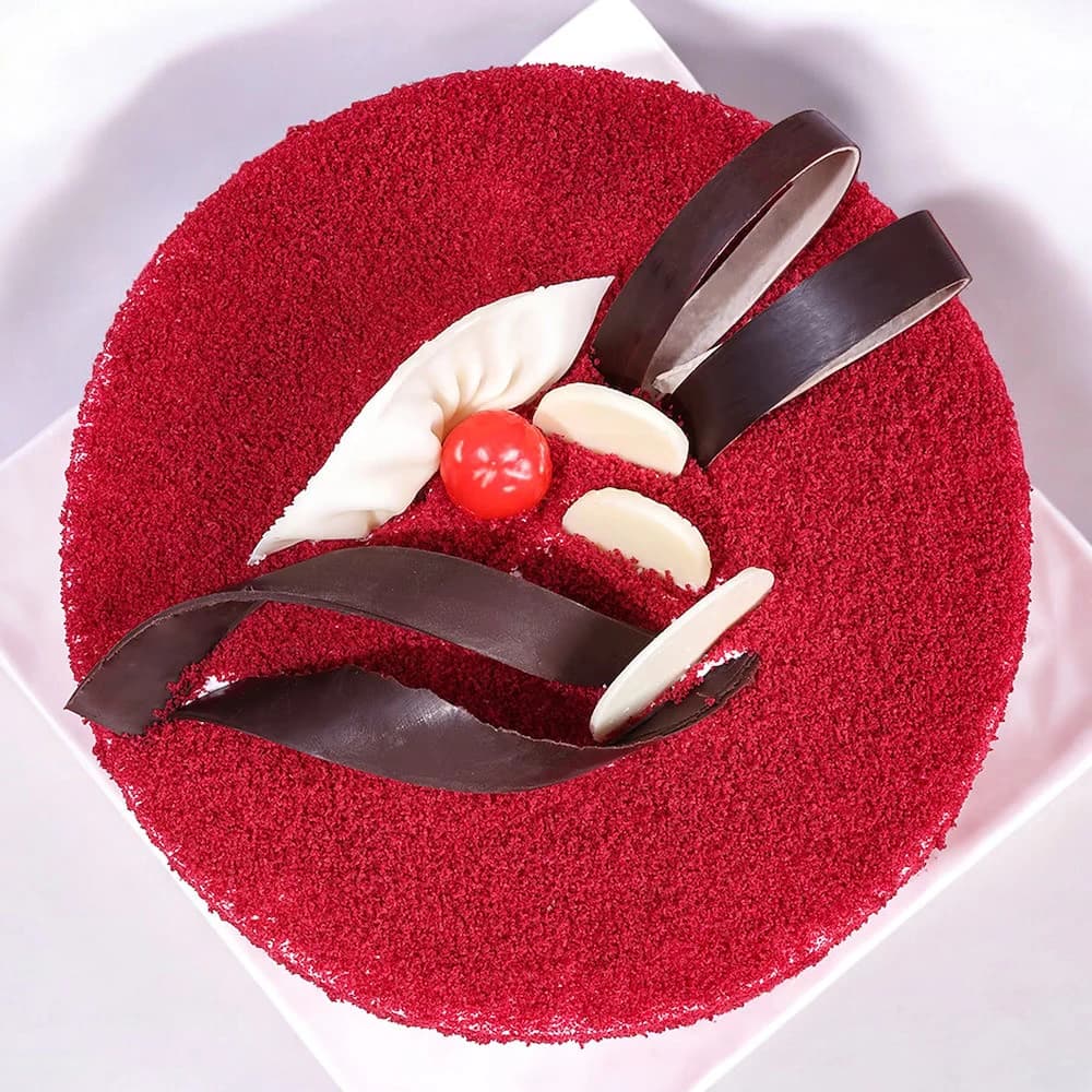 Tempting Red Velvet Cake view 1