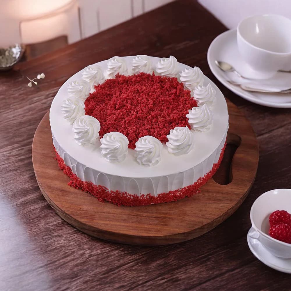 Scrumptious Red Velvet Cake view 2