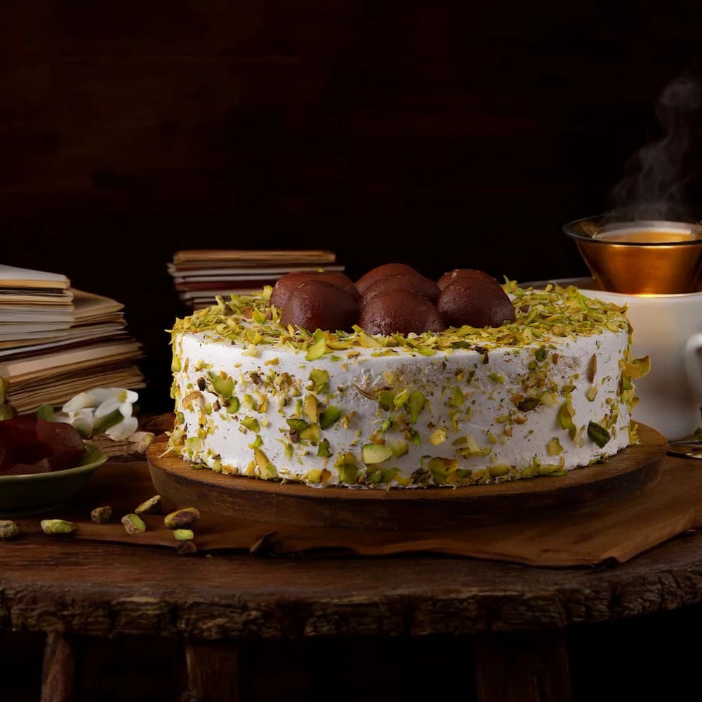 Yummy Gulab Jamun Cake view 1