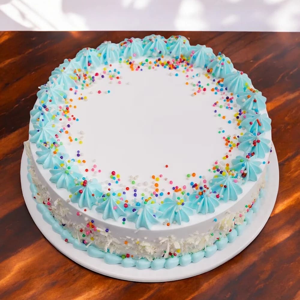 Alluring Vanilla Cake view 1