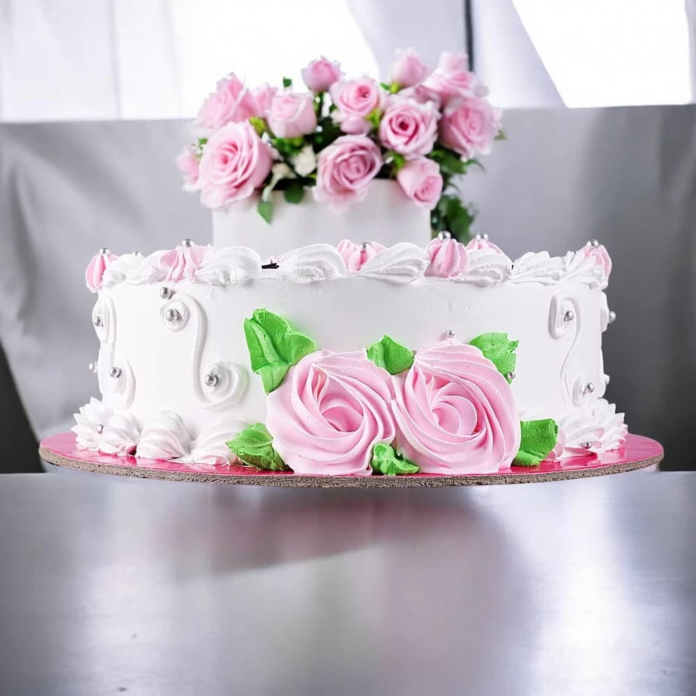 Always Together Vanilla Cake view 2