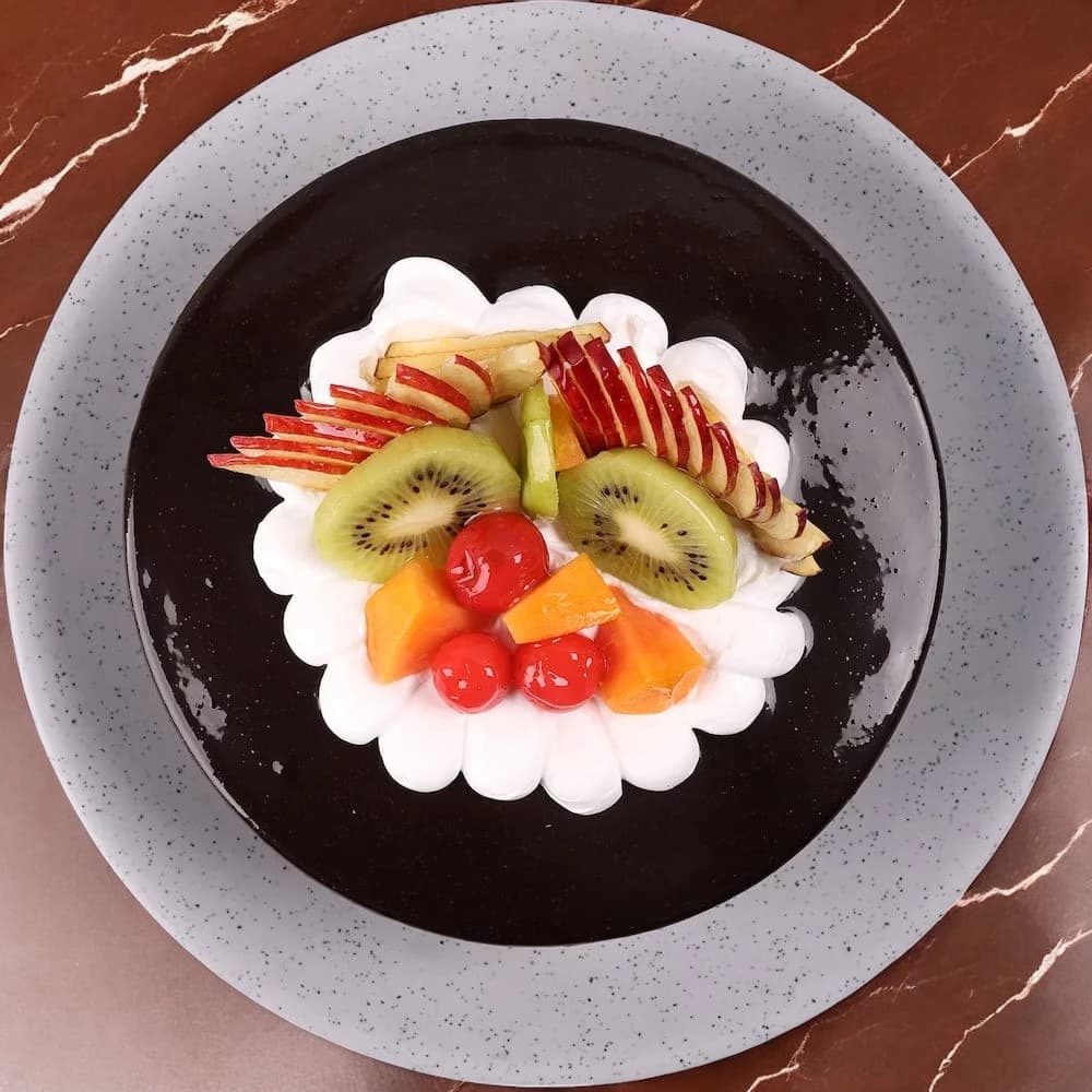 Fruit Infused Chocolate Cake view 2