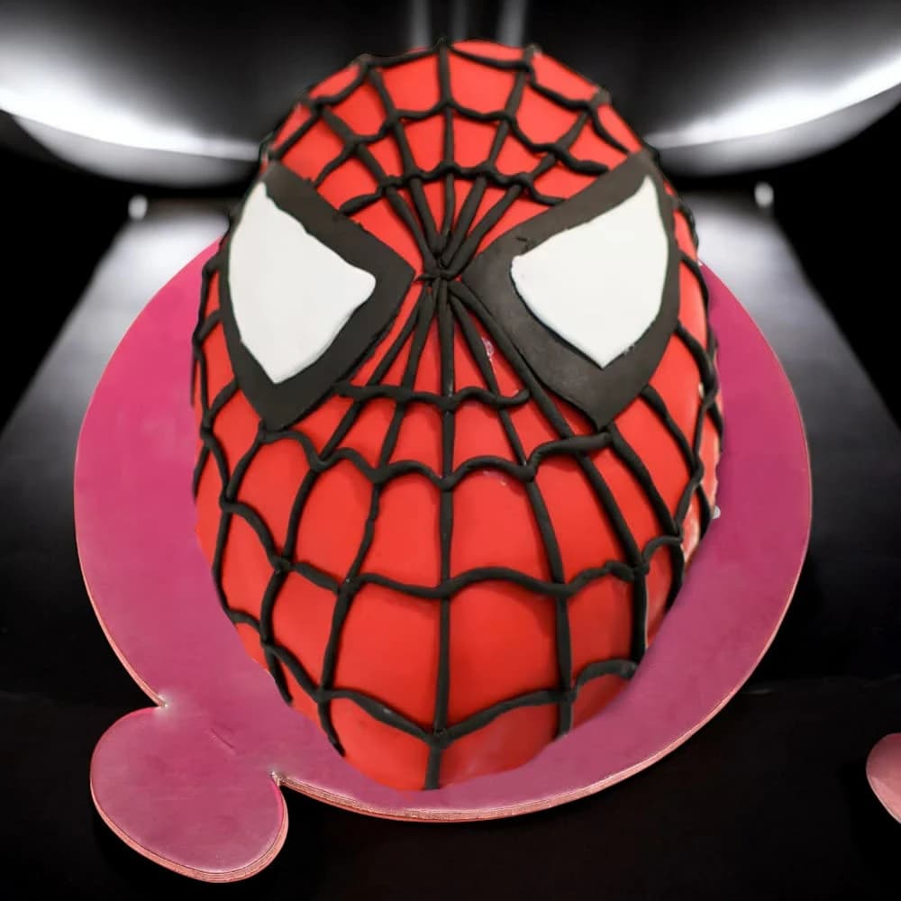 Delicious Spiderman Cake