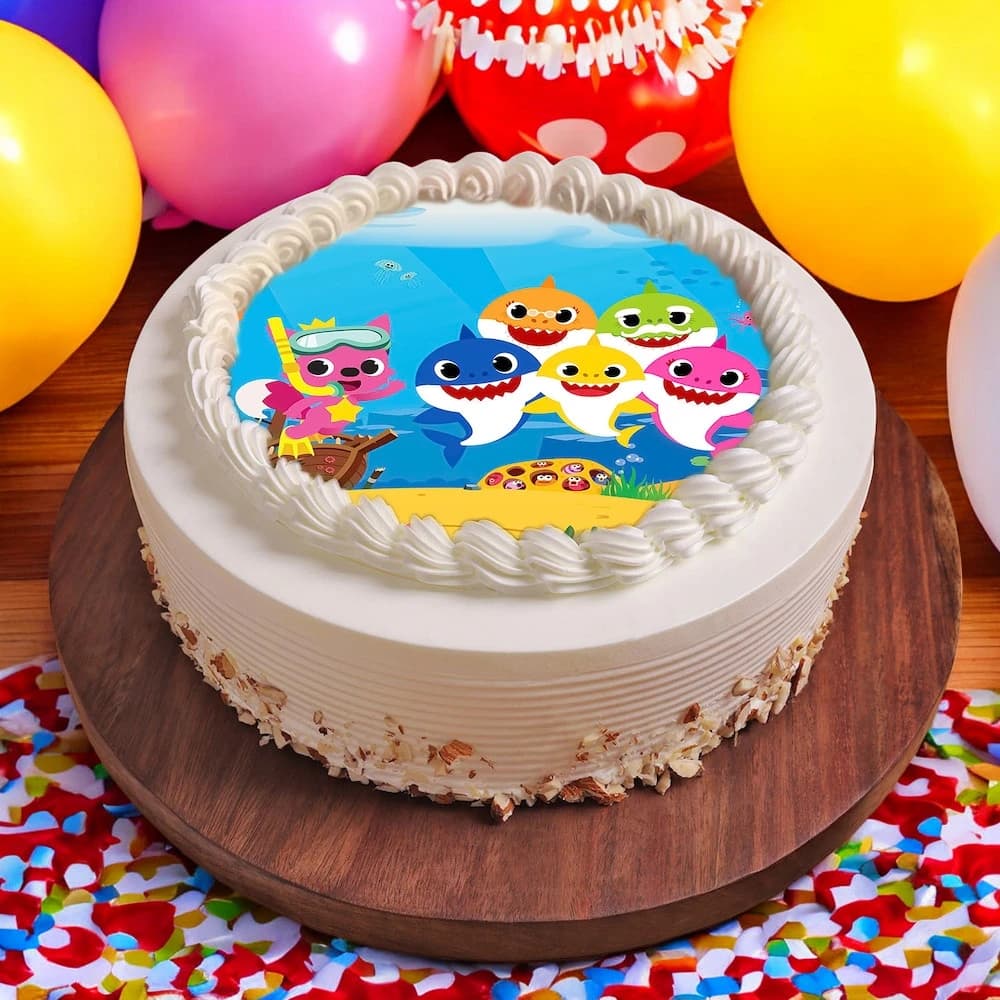 Baby Shark Cake view 1