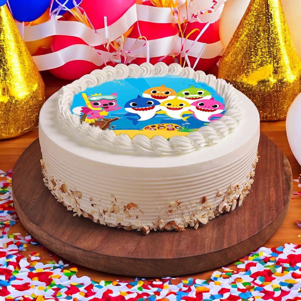 Baby Shark Cake view 2