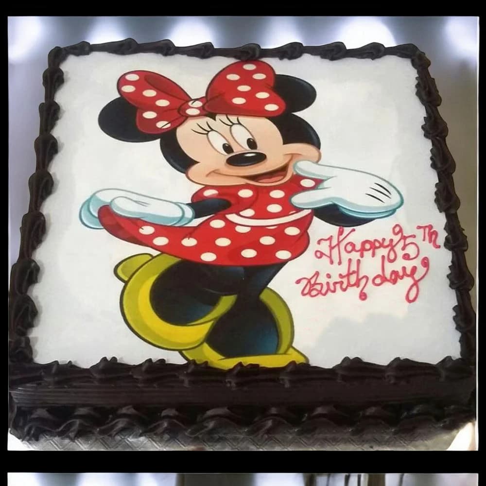 Black forest Poster cake view 1