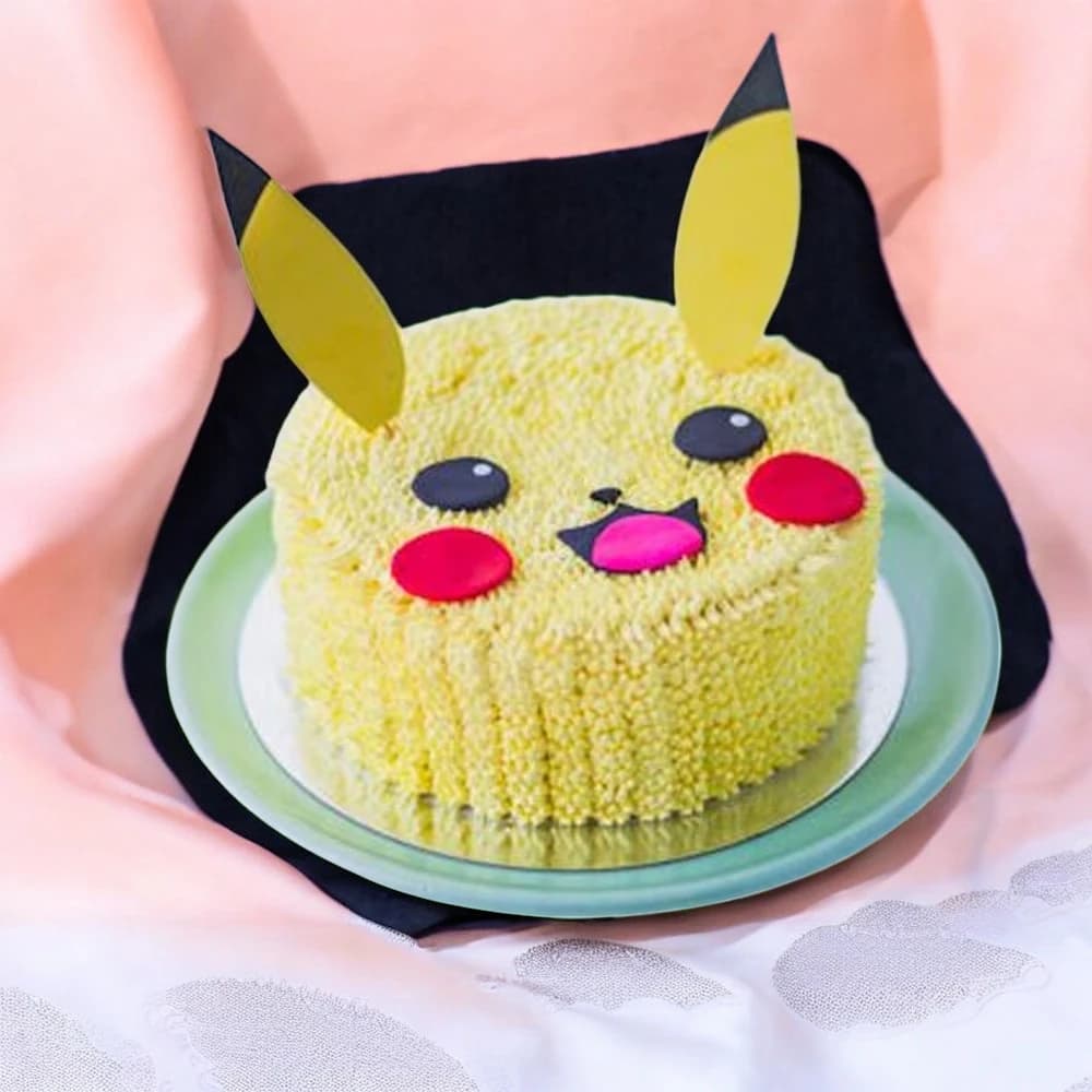 Happy Pokemon Cake