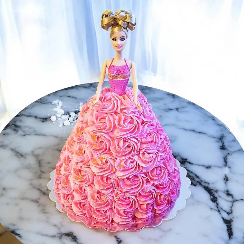 Glory Barbie Cake