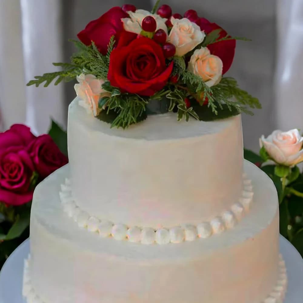 Love Christian Wedding Cake view 1