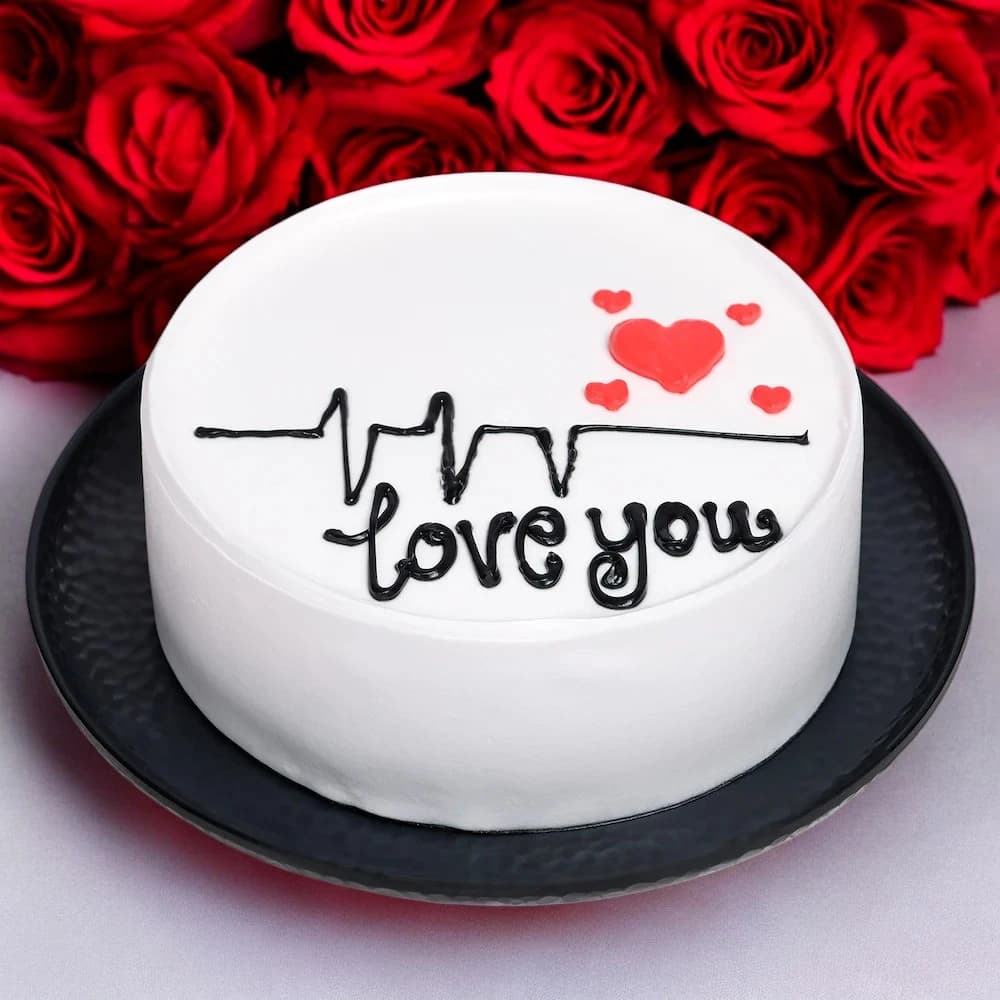 Romantic Chocolate Cake