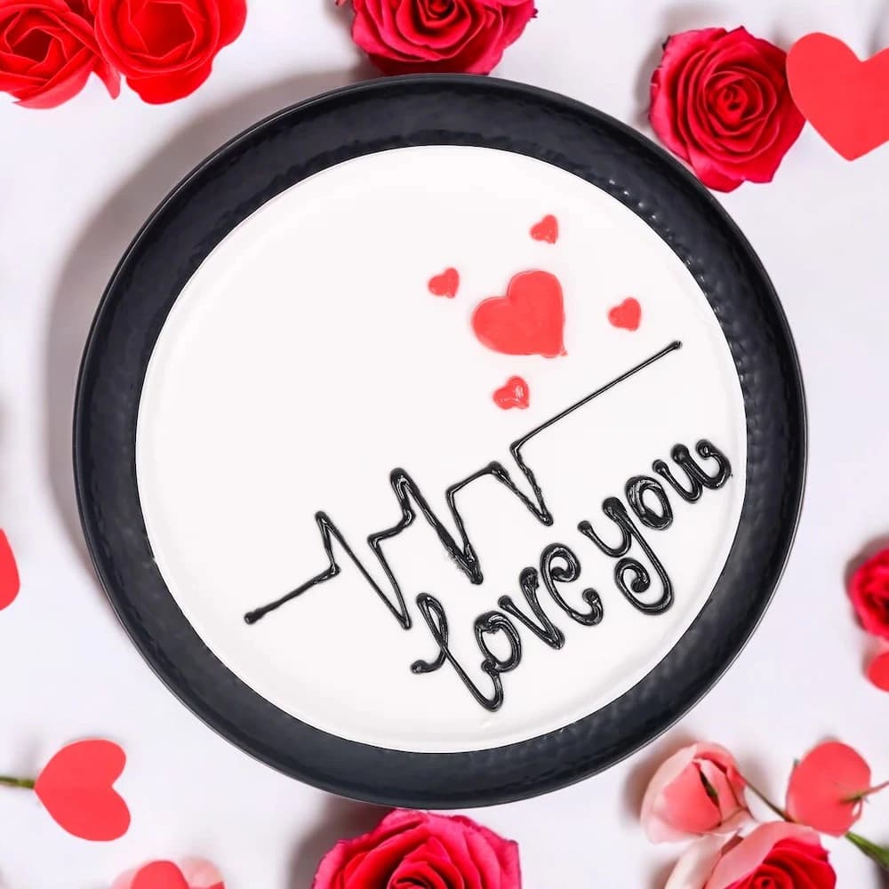 Romantic Chocolate Cake view 1