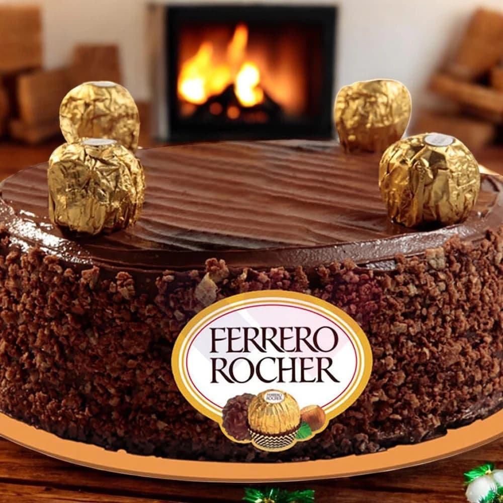 Tempting Ferrero Rocher Cake