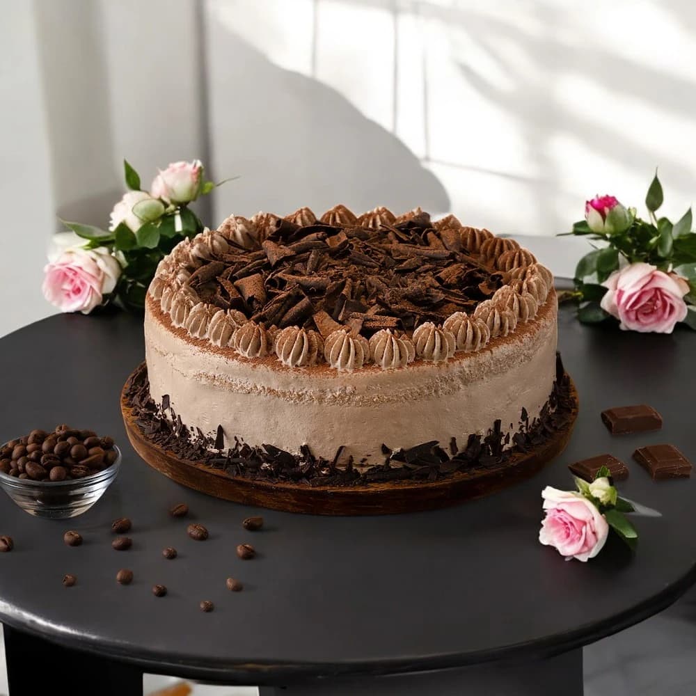 Chocolate Drizzled Cake