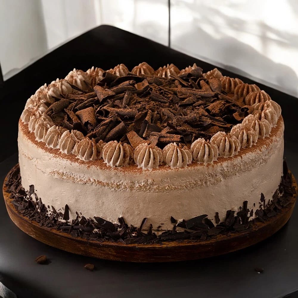 Chocolate Drizzled Cake view 2