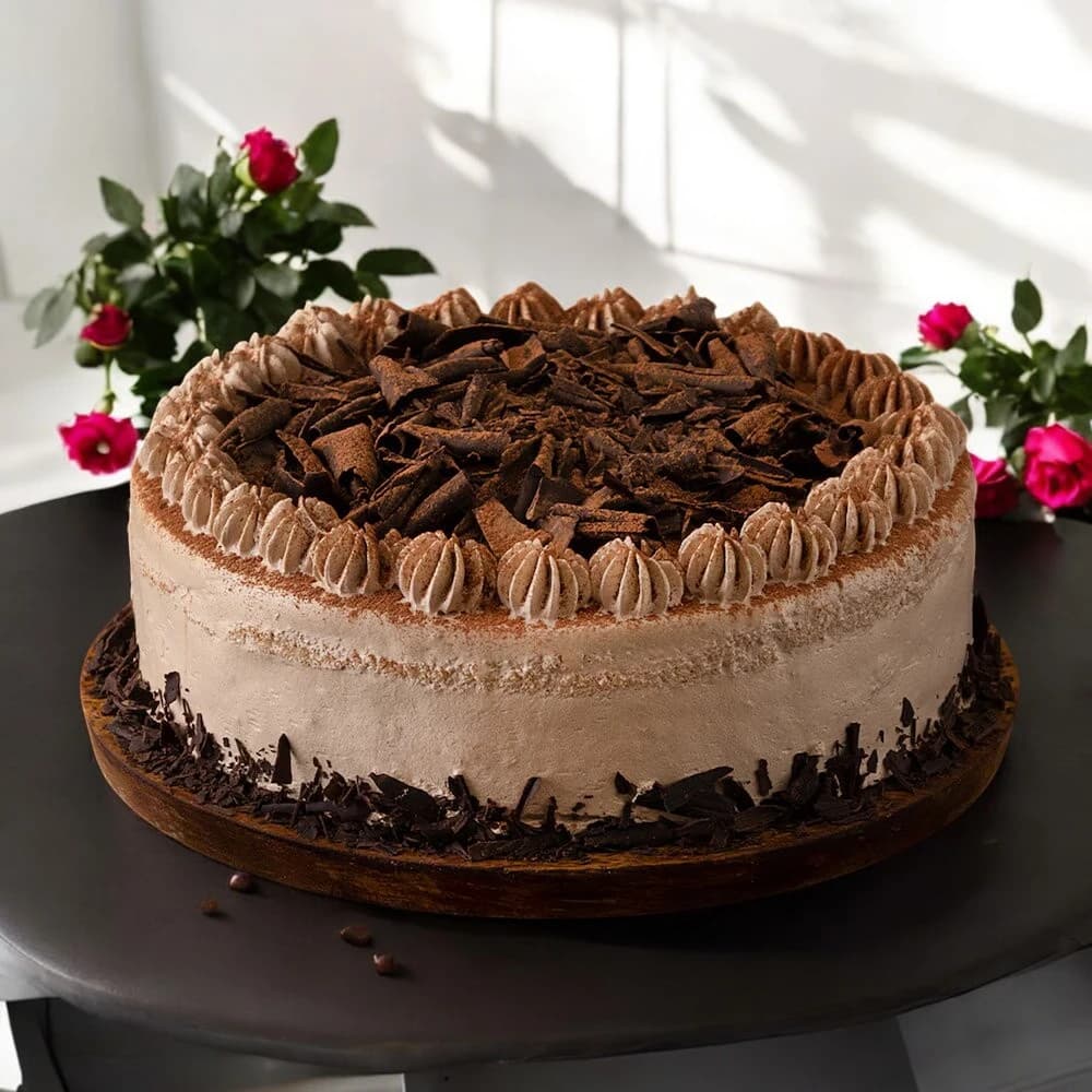 Chocolate Drizzled Cake view 3