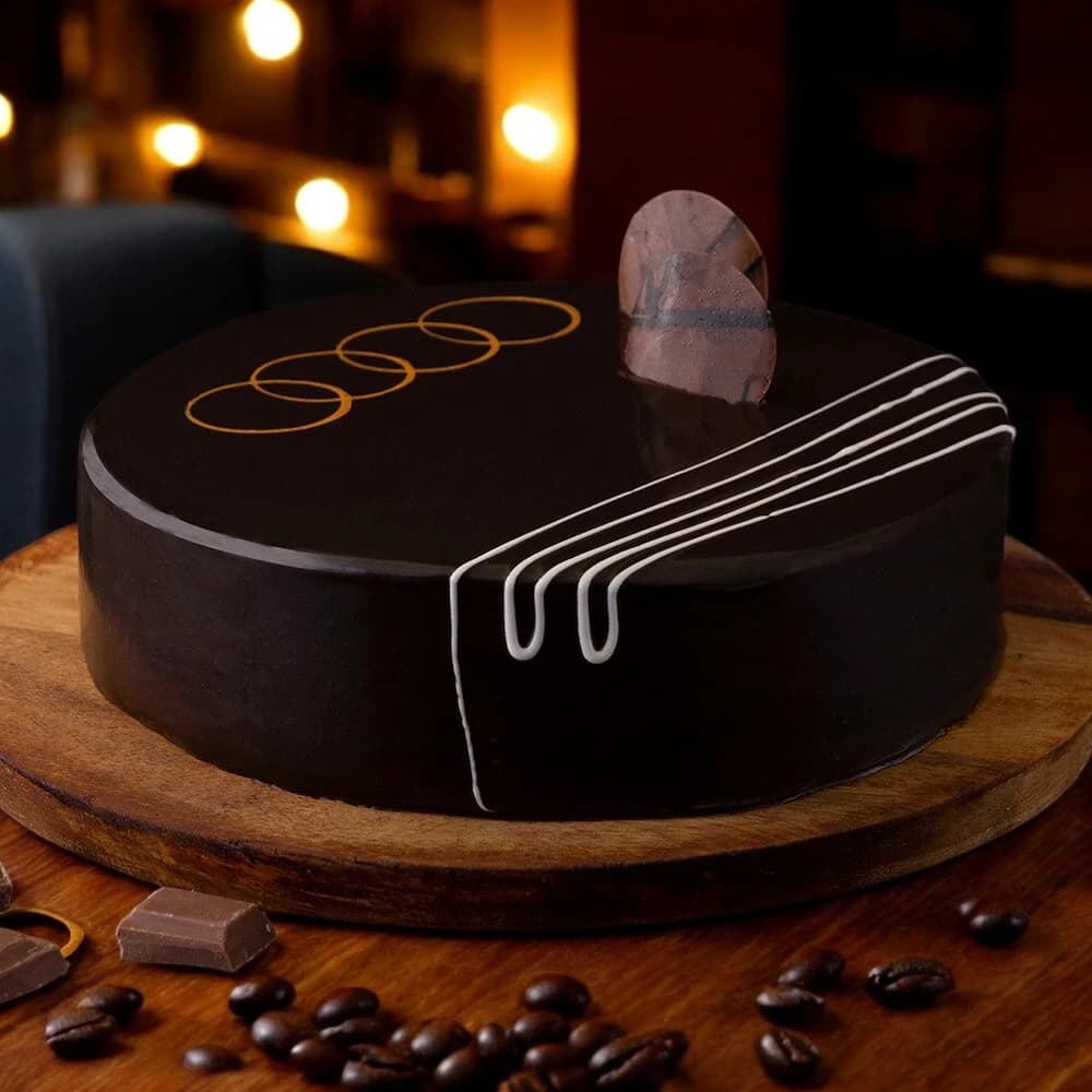 Decorative Chocolate Cake view 2