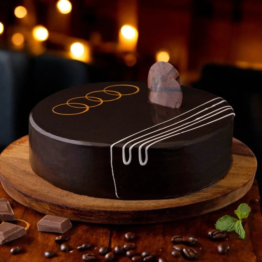 Decorative Chocolate Cake view 3