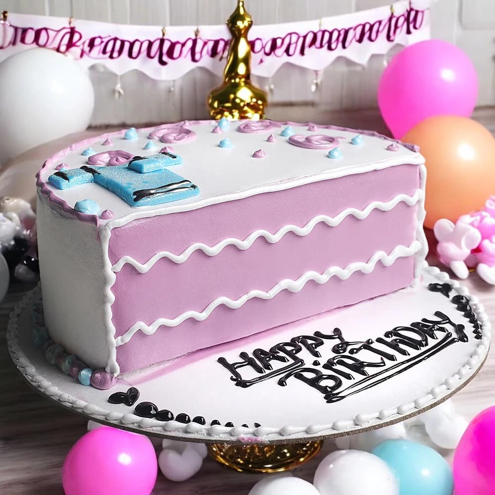Half Birthday Cake view 2