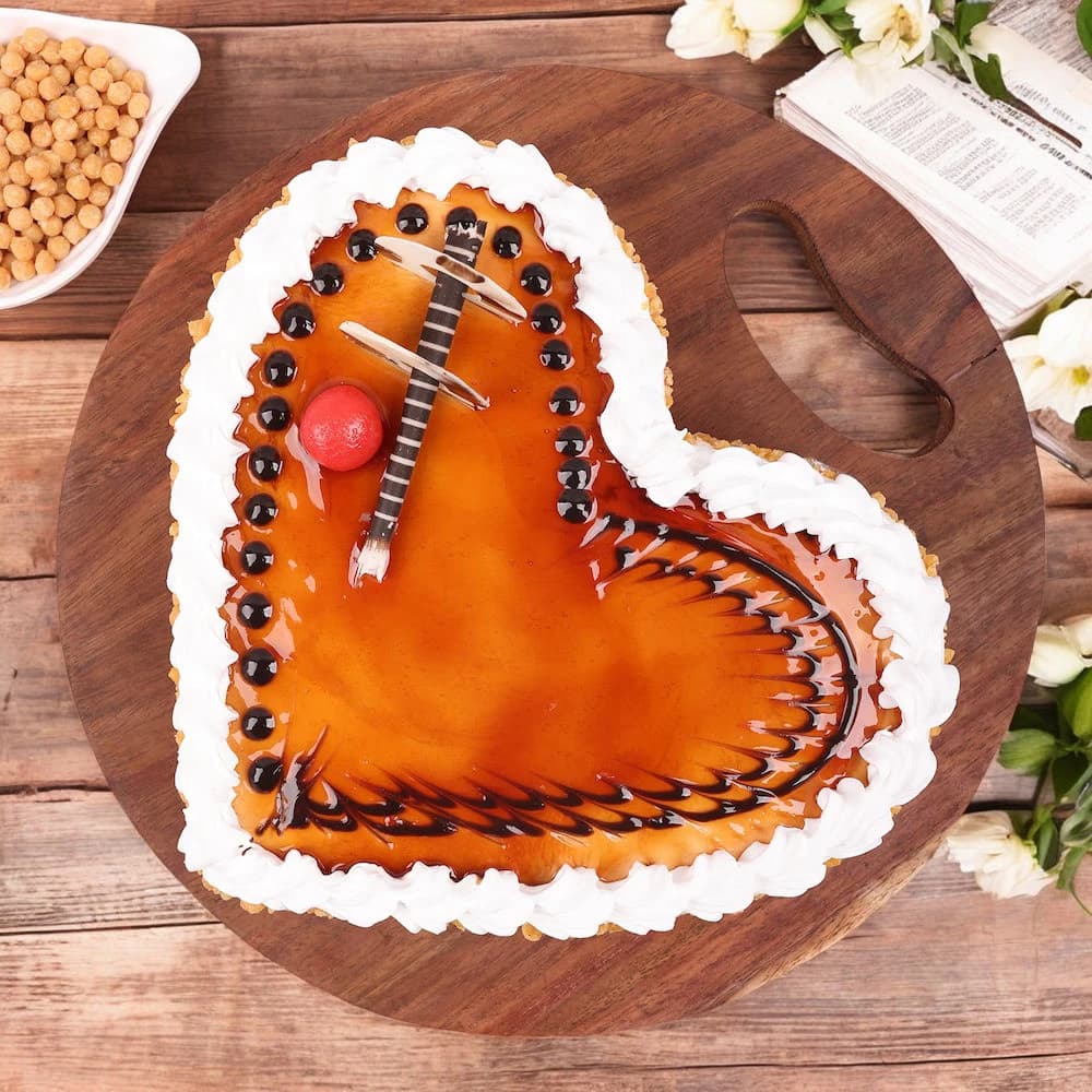 Flavorous Butterscotch Cake