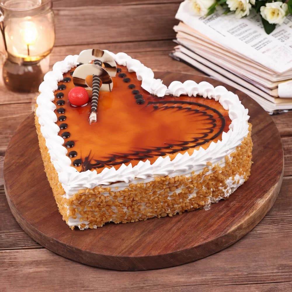 Flavorous Butterscotch Cake view 1