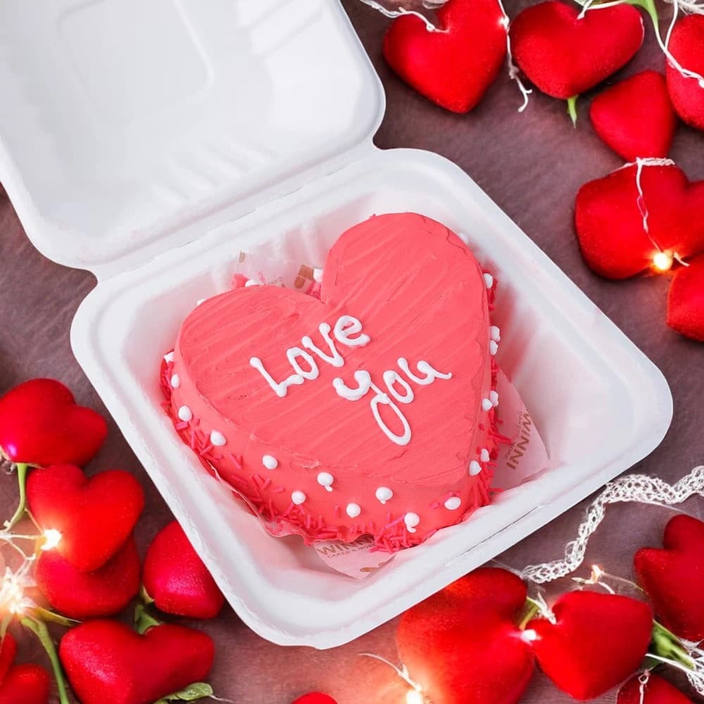 Love You Mini Vanilla Cake 300 Gm view 1