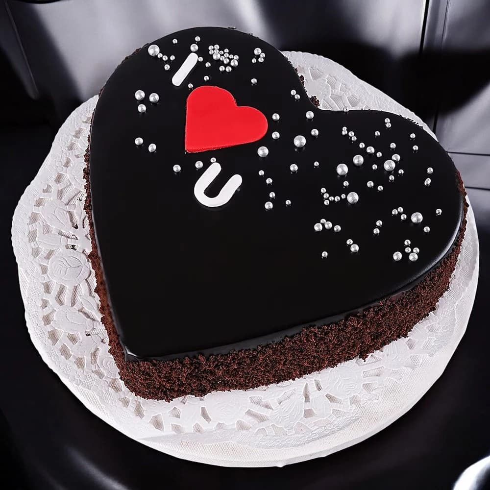 Love Truffle Heart Shape Cake