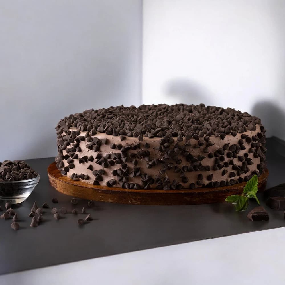 Choco chip Muddy Chocolate Cake view 1
