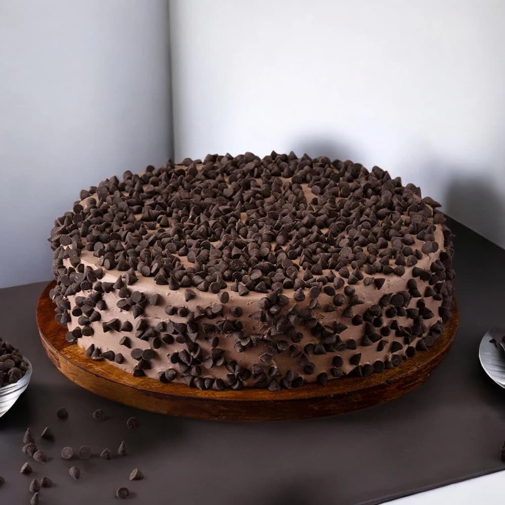 Choco chip Muddy Chocolate Cake view 3