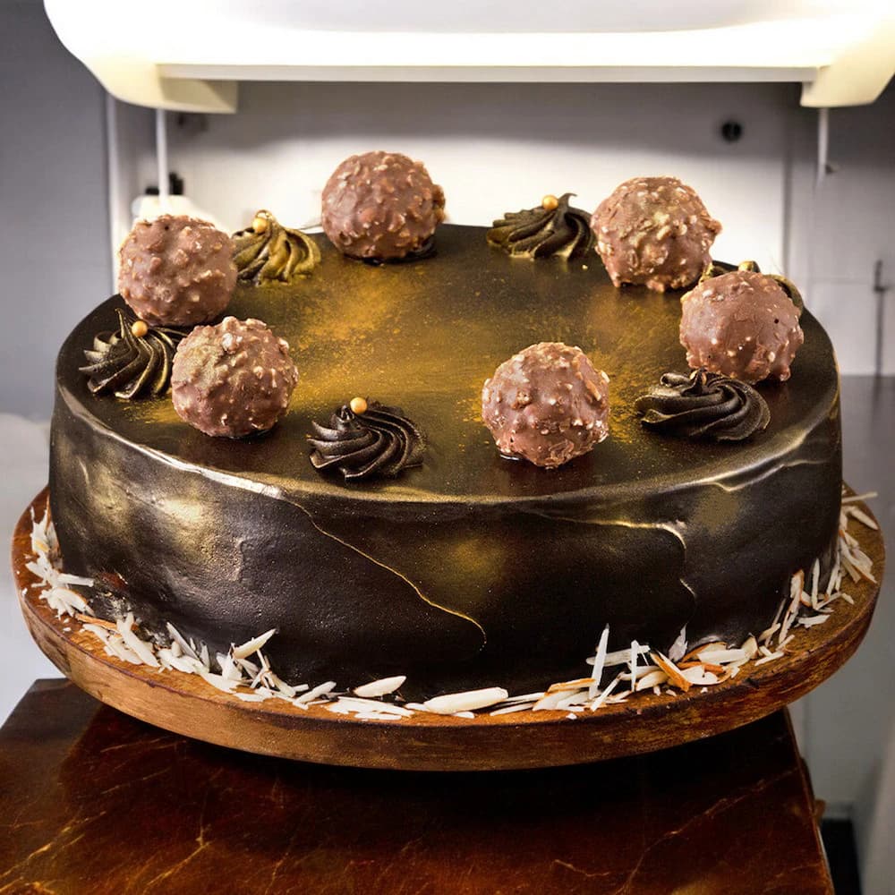 Ferrero Rocher Delectable Truffle Cake