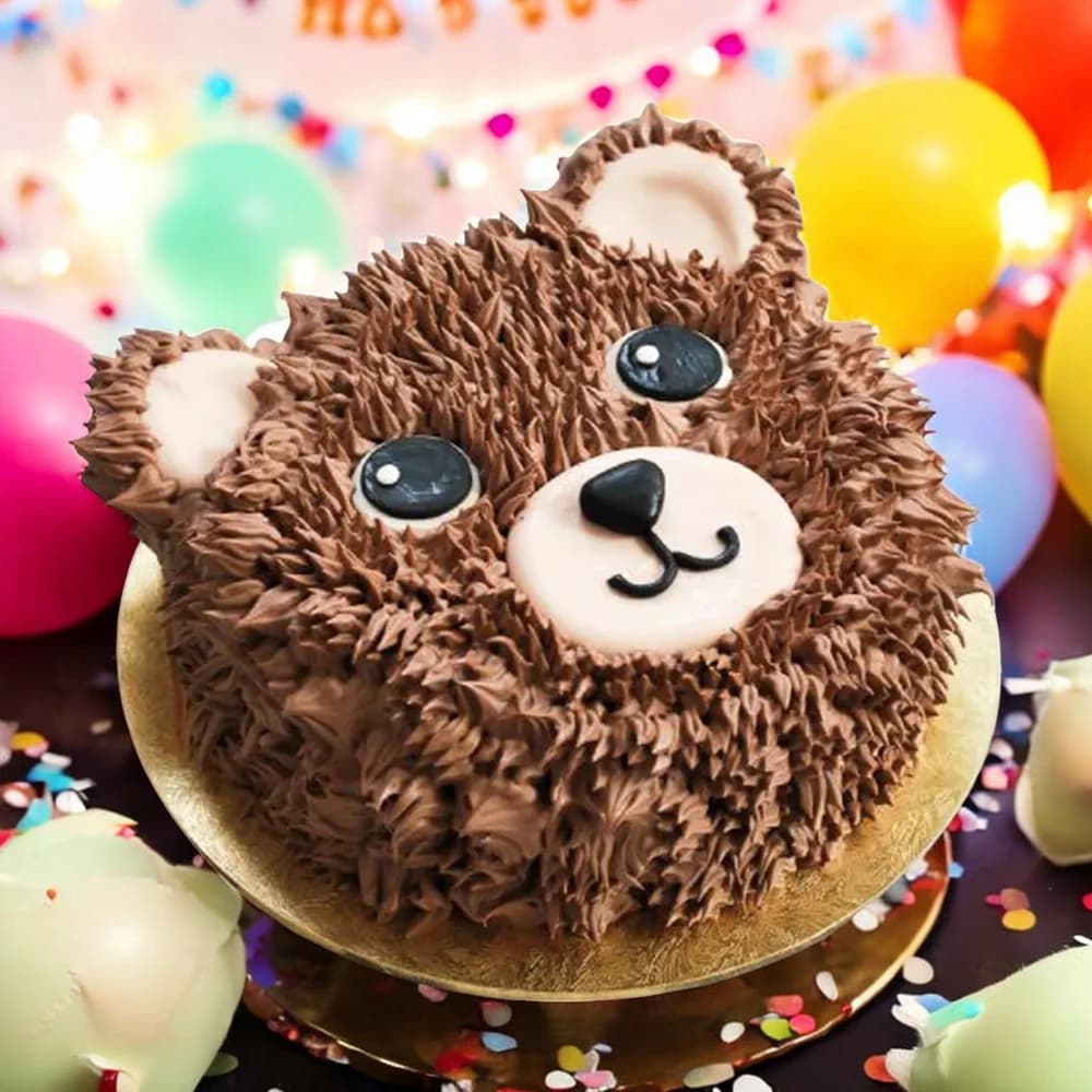 Teddy Bear Theme Cake view 2