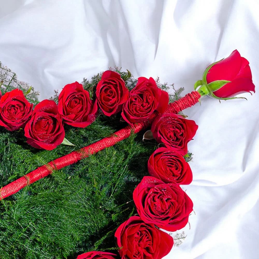 Rose In The Heart Arrangement view 1