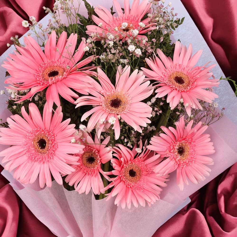 Magic Of Love Pink Floral Bunch view 1