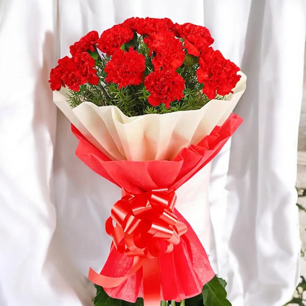 Carnation Abundance Bouquet view 2