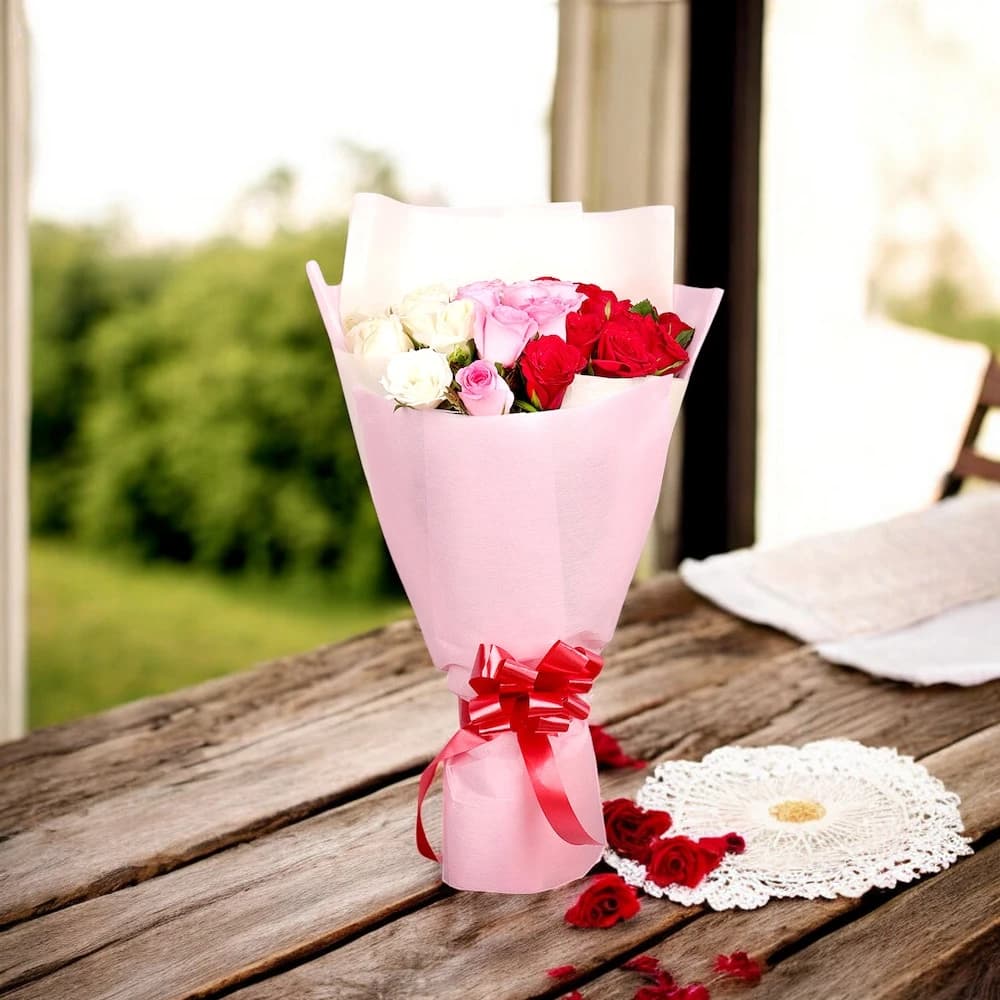 Special Mix Roses Bunch view 1