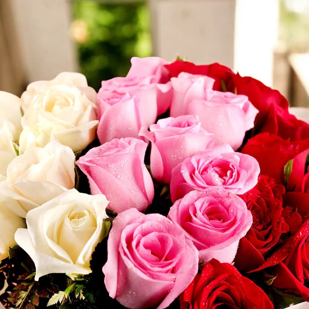 Special Mix Roses Bunch view 2