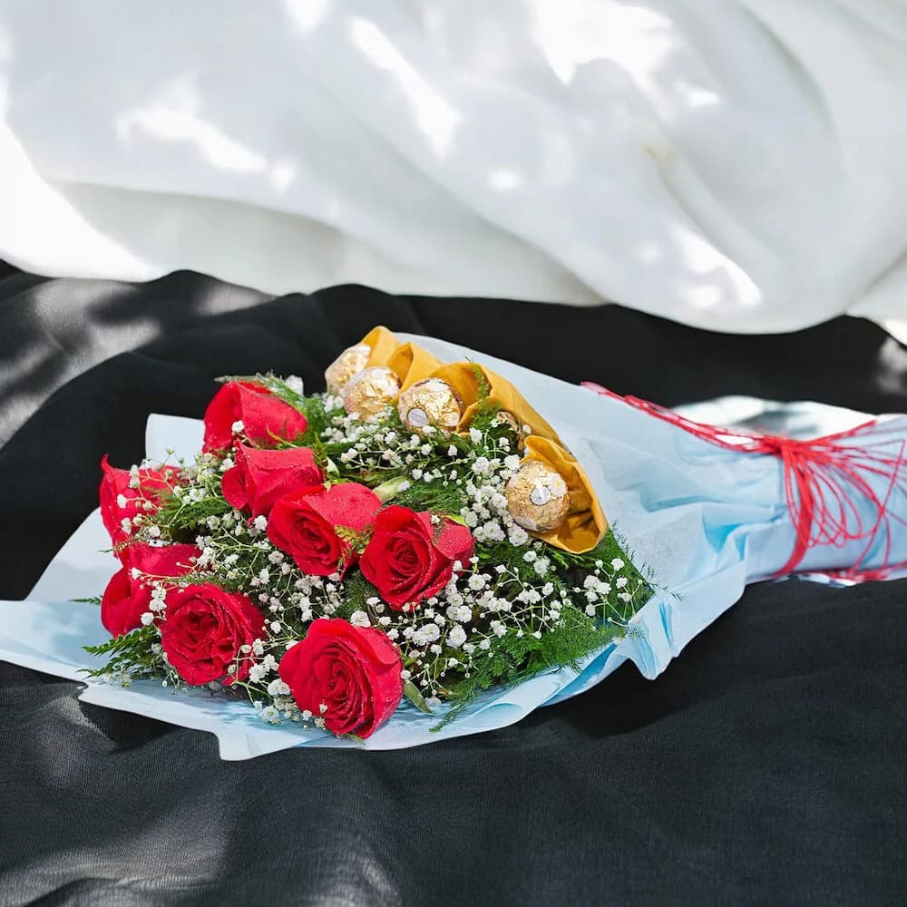 Astonishing Roses Bouquet view 1