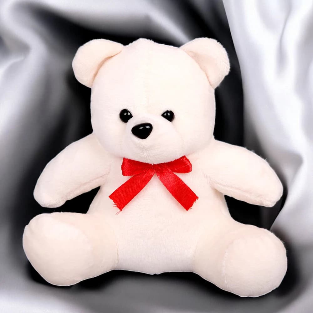 Splendid Ferrero Bouquet with Teddy and Greeting Card view 1