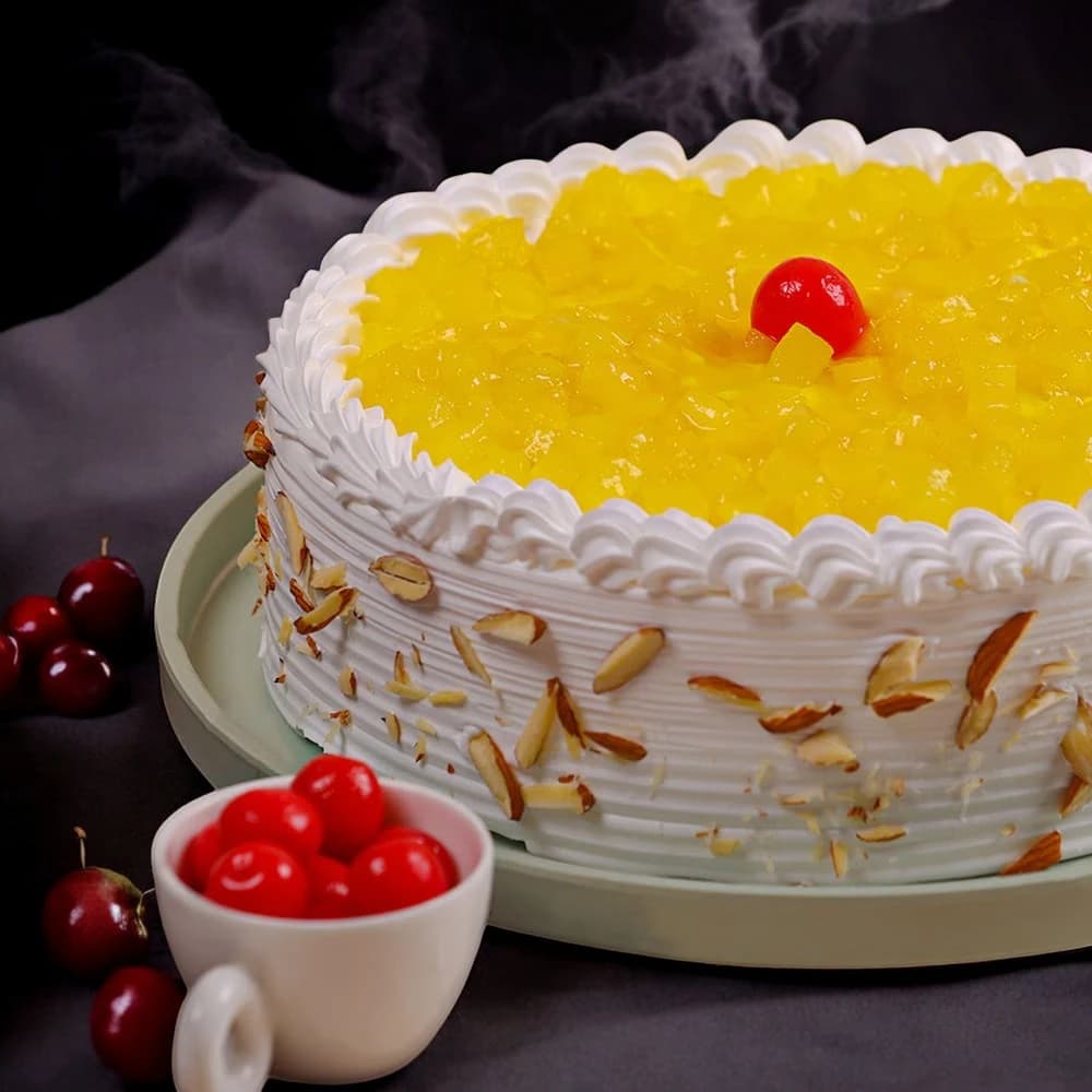 Fresh Pineapple Cream Cake view 2
