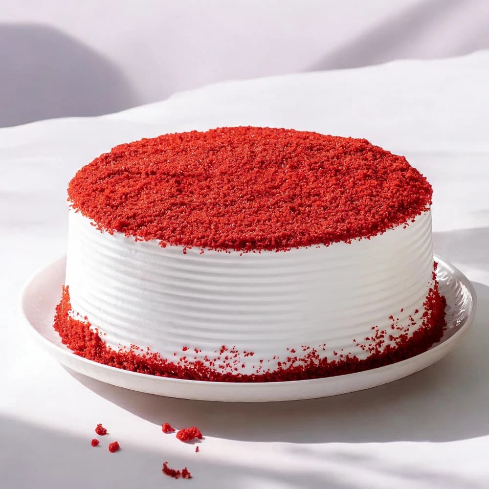 Red Velvet Fresh Cream Cake