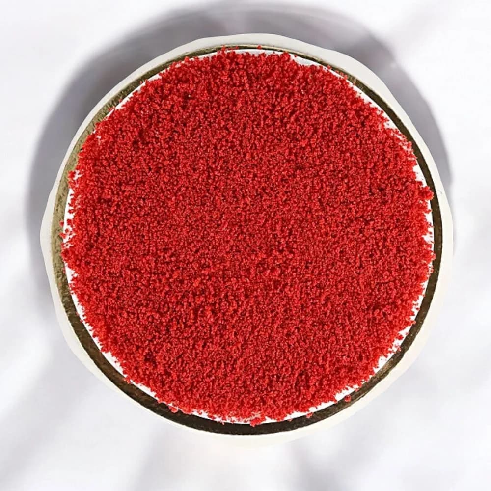 Red Velvet Fresh Cream Cake view 4