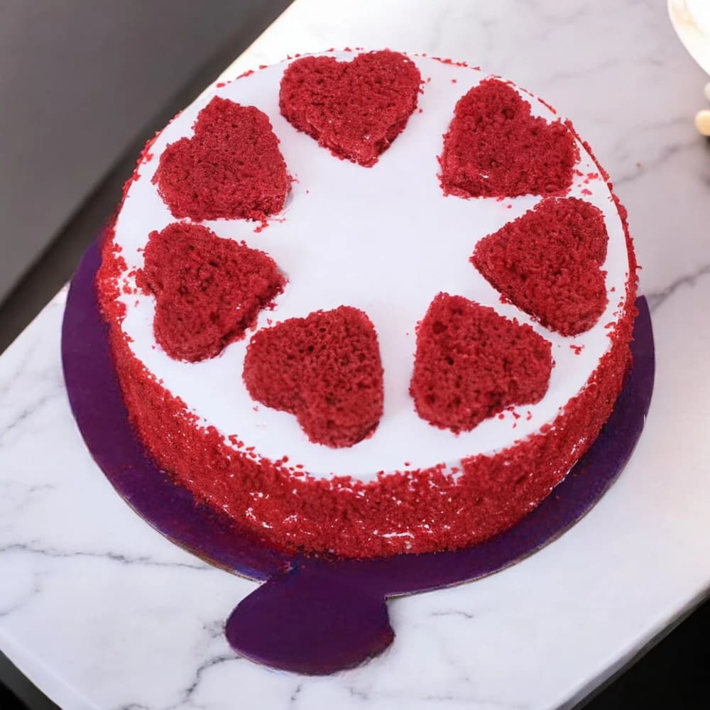Red Velvet Hearty Cake view 1