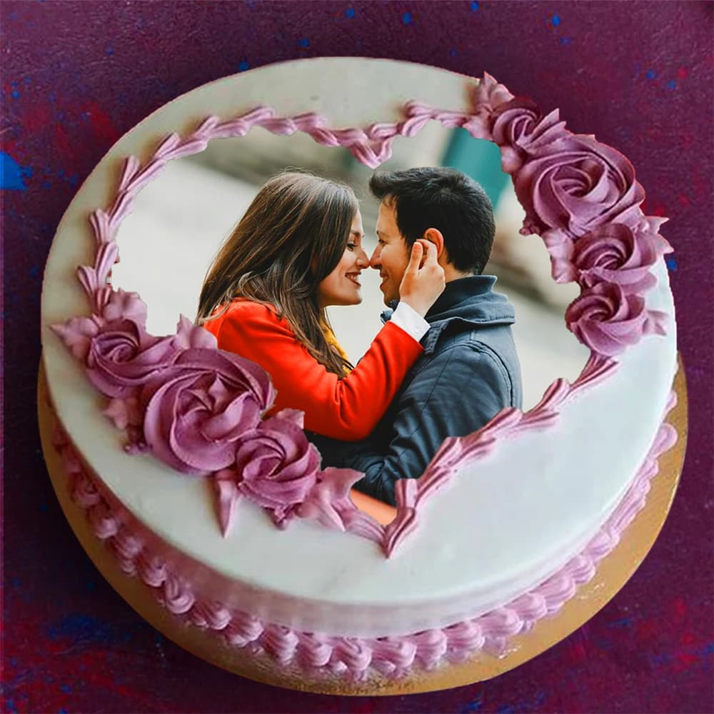 Say Cheers To Togetherness Photo Cake